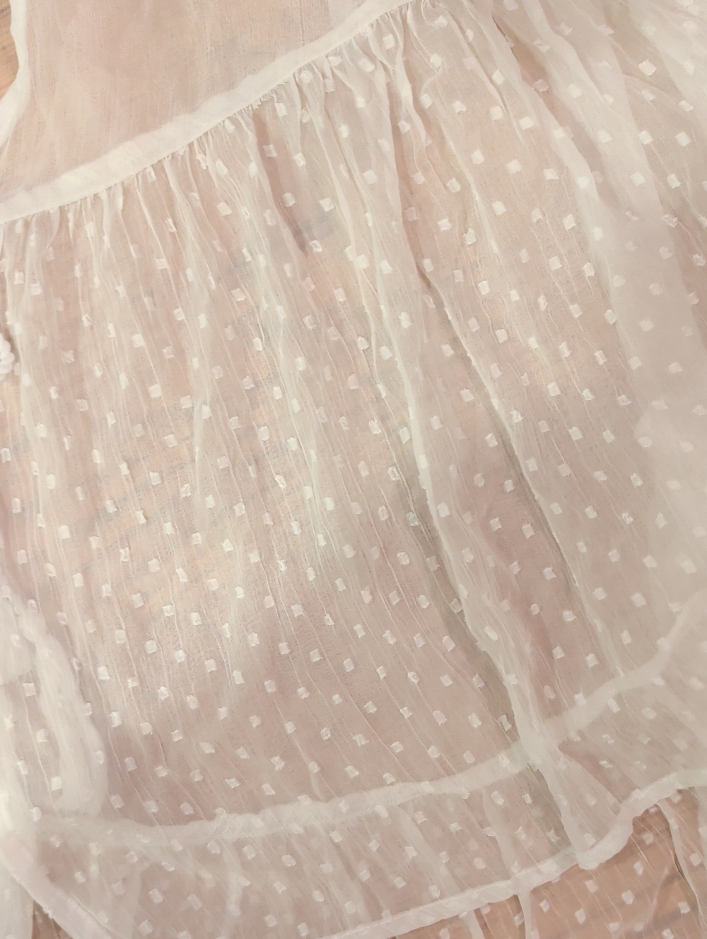 Net Sheer Over blouse - Picture 2 of 6